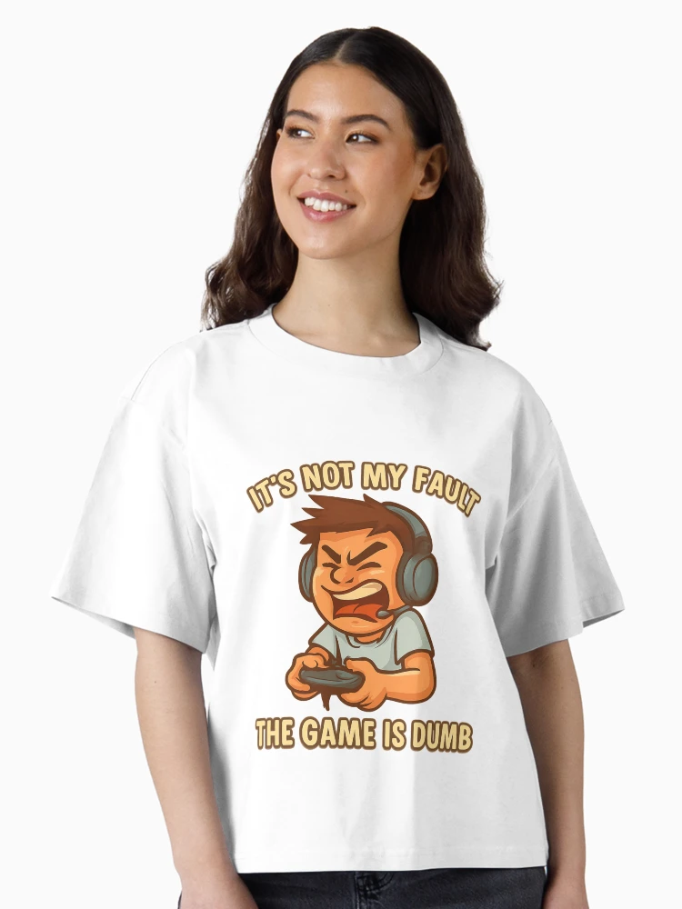 🎮 The Game Is Dumb – Funny Rage Gamer T-Shirt by ShirtHatch